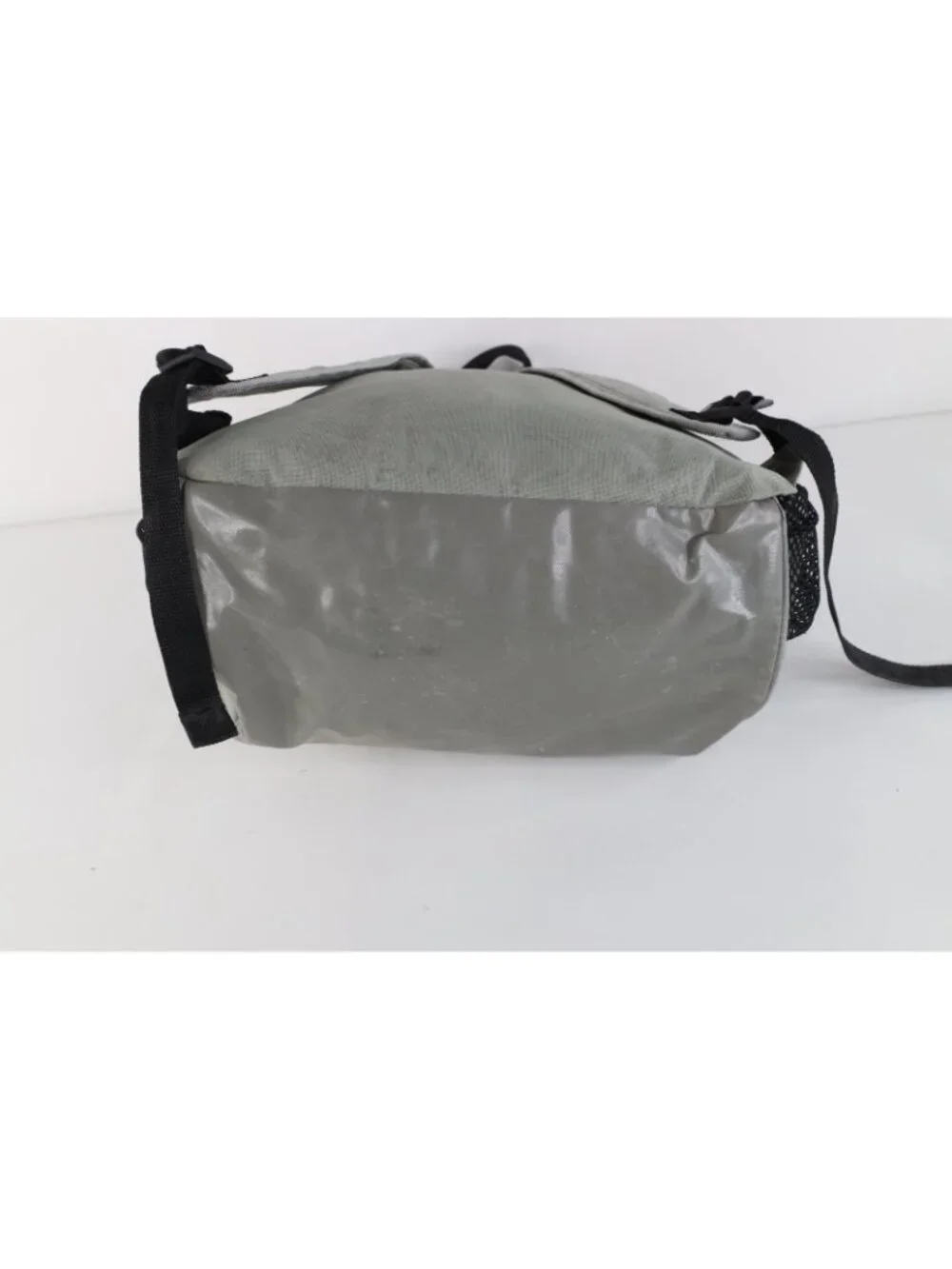 Vintage Franklin x MLB Baseball Distressed Travel Bat Holder Backpack Bag Gray